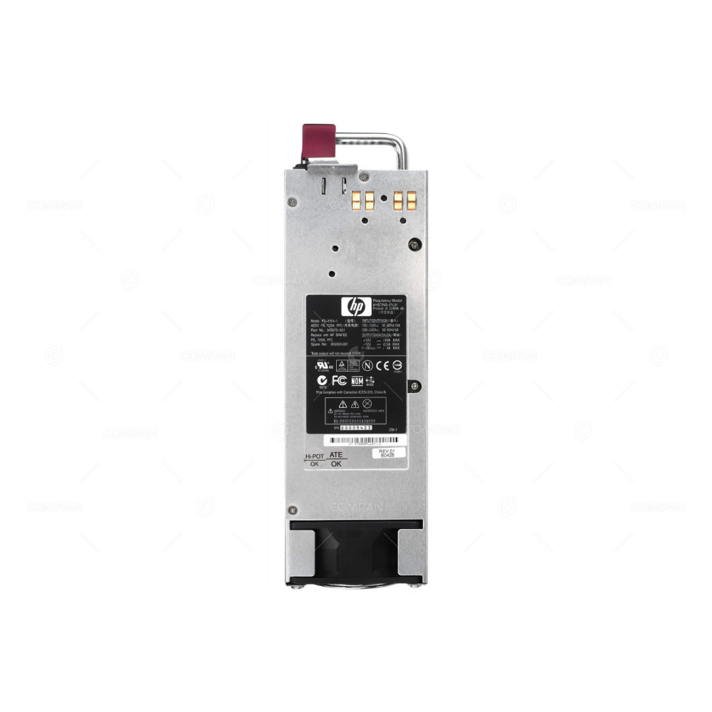 365063-001 HP 725W POWER SUPPLY FOR HP PROLIANT ML350 G4