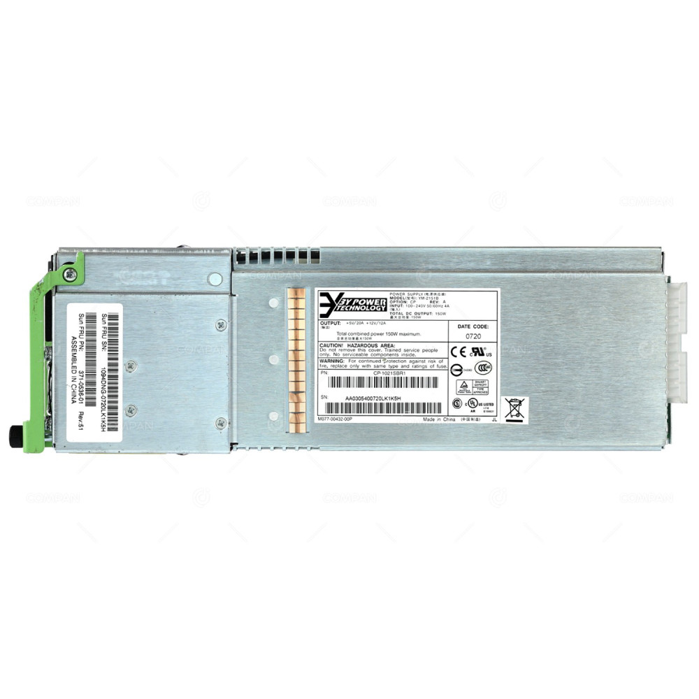 371-0536-01 SUN 150W POWER SUPPLY FOR SUN STOREDGE 3120