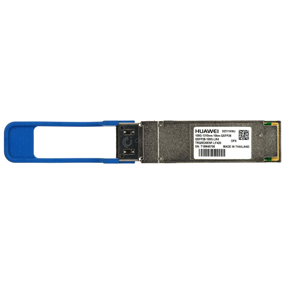 02311KNU HUAWEI 100GBASE-LR4 QSFP28 1310NM 10KM OPTIC TRANSCEIVER MODULE