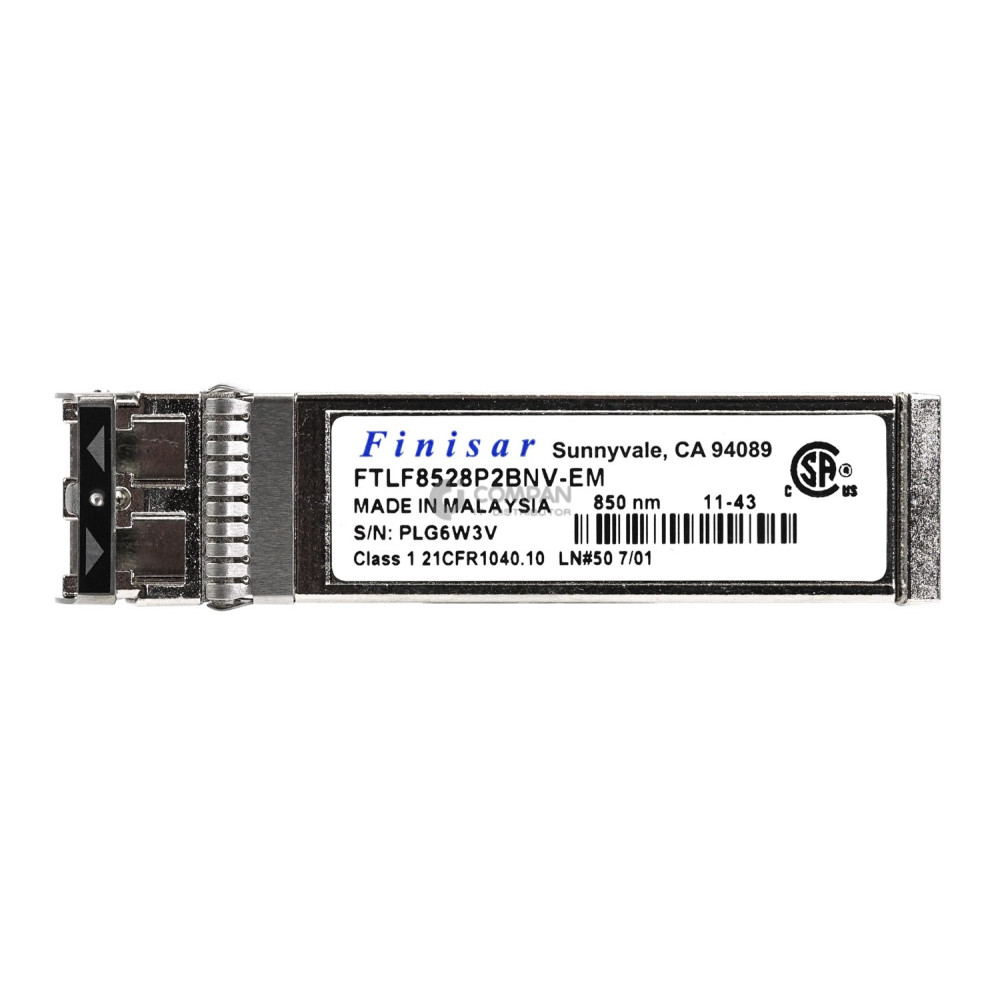FTLF8528P2BNV-EM FINISAR 8GB FC SFP+ 850NM TRANSCEIVER MODULE