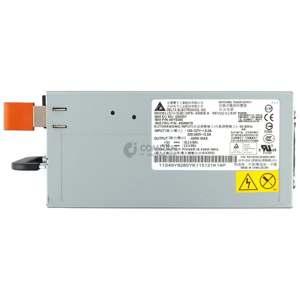 46M6679 IBM 430W POWER SUPPLY FOR  X3200 M3 X3100 M4