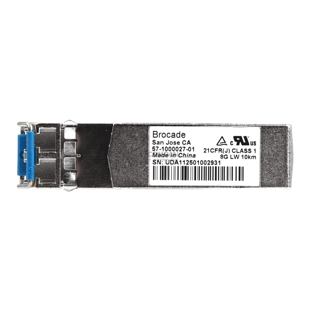 57-1000027-01 BROCADE 8GB SFP+ LW 10KM 1310NM OPTICAL TRANSCEIVER