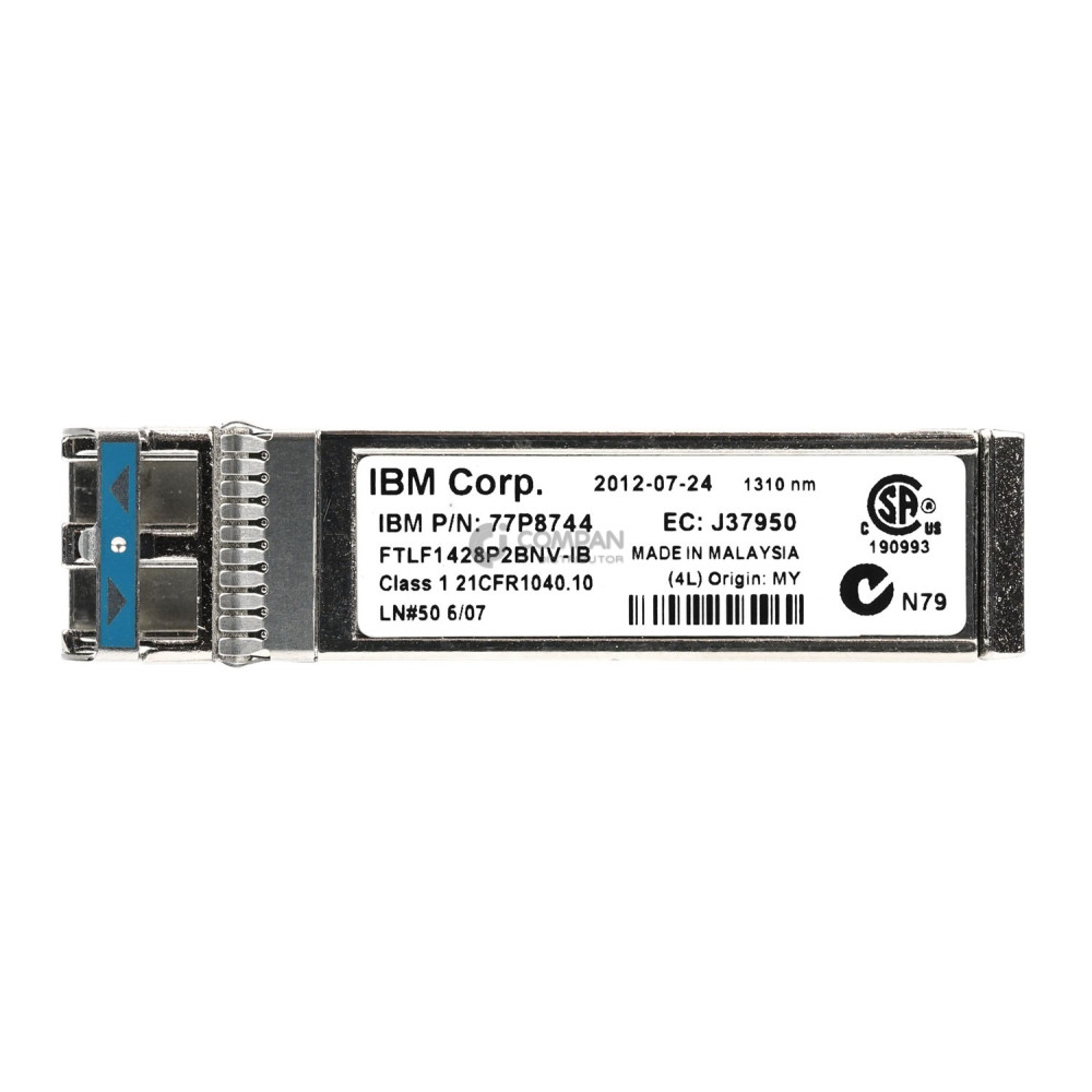 77P8744 IBM 8GB 10KM 1310NM SFP+ LW OPTICAL TRANSCEIVER