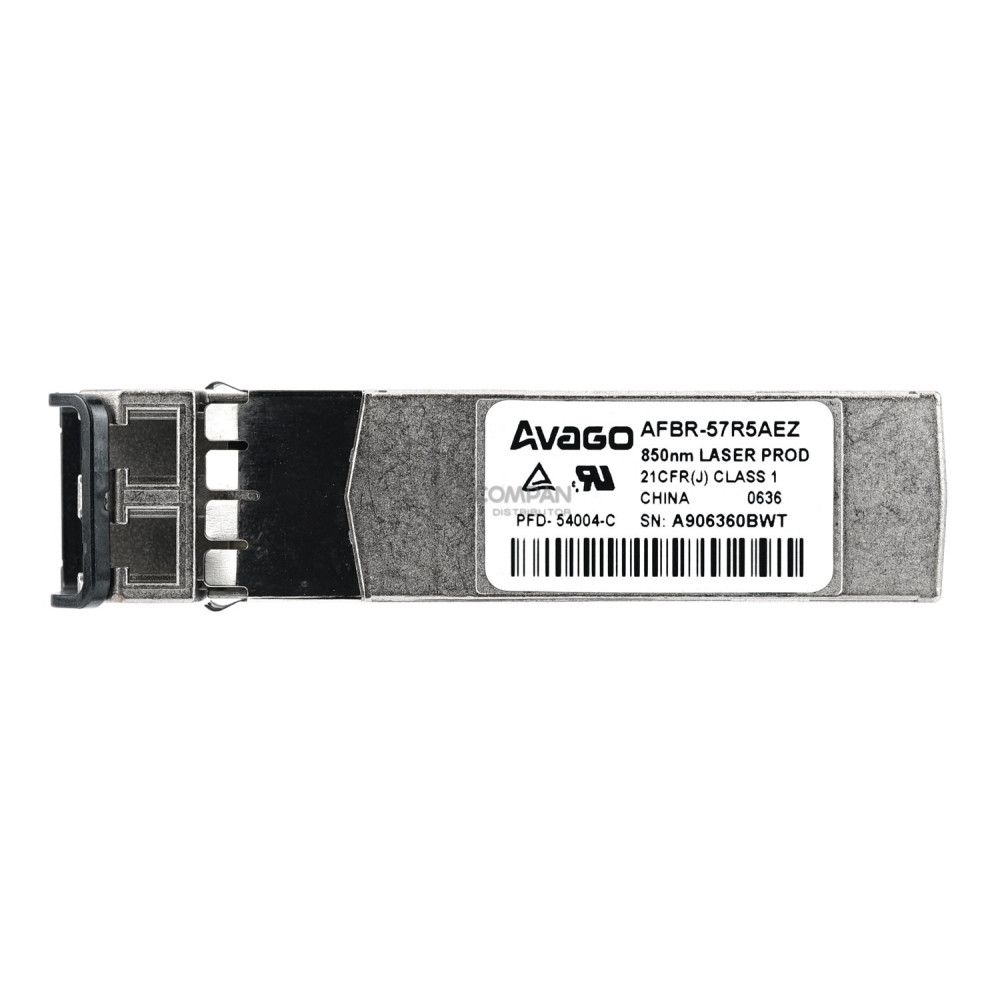 AFBR-57R5AEZ AVAGO 4GB SFP SW FC 850NM OPTICAL TRANSCEIVER