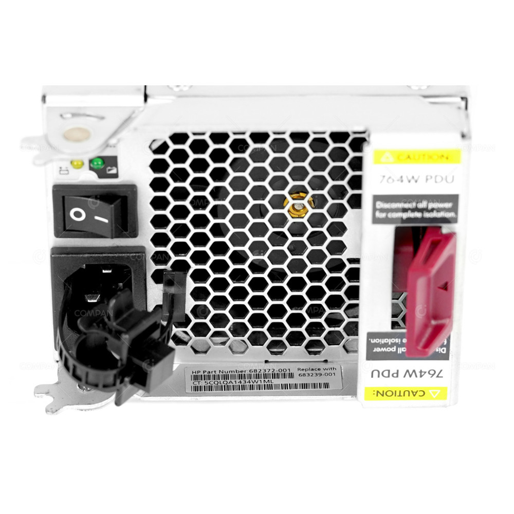 683239-001 HPE 764W POWER SUPPLY W/O BATTERY FOR 3PAR STORESERV 7200