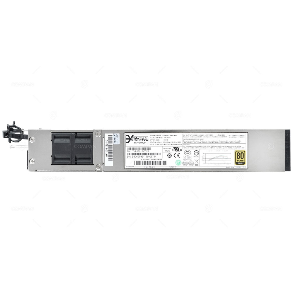 74-7114-01 CISCO 650W 80+ GOLD POWER SUPPLY FOR CISCO UCS