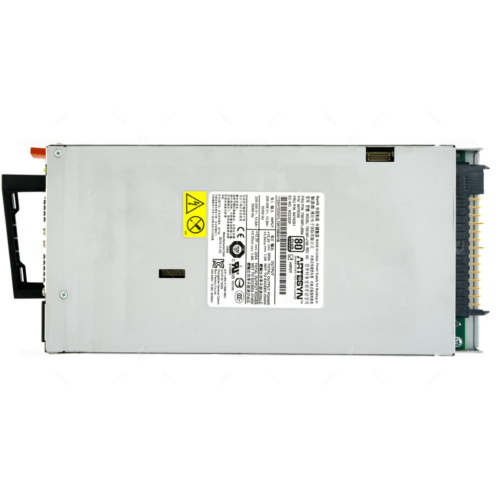 94Y8251 IBM 2500W 80 PLUS PLATINUM POWER SUPPLY FOR IBM FLEXSYSTEM CHASSIS