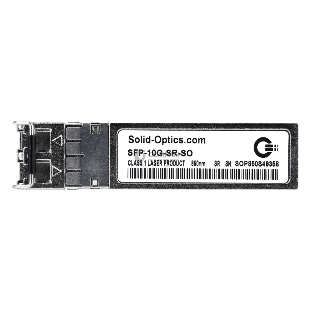 SFP-10G-SR-SO SOLID OPTICS SFP+ 10GB 850NM 300M OPTICAL TRANSCEIVER