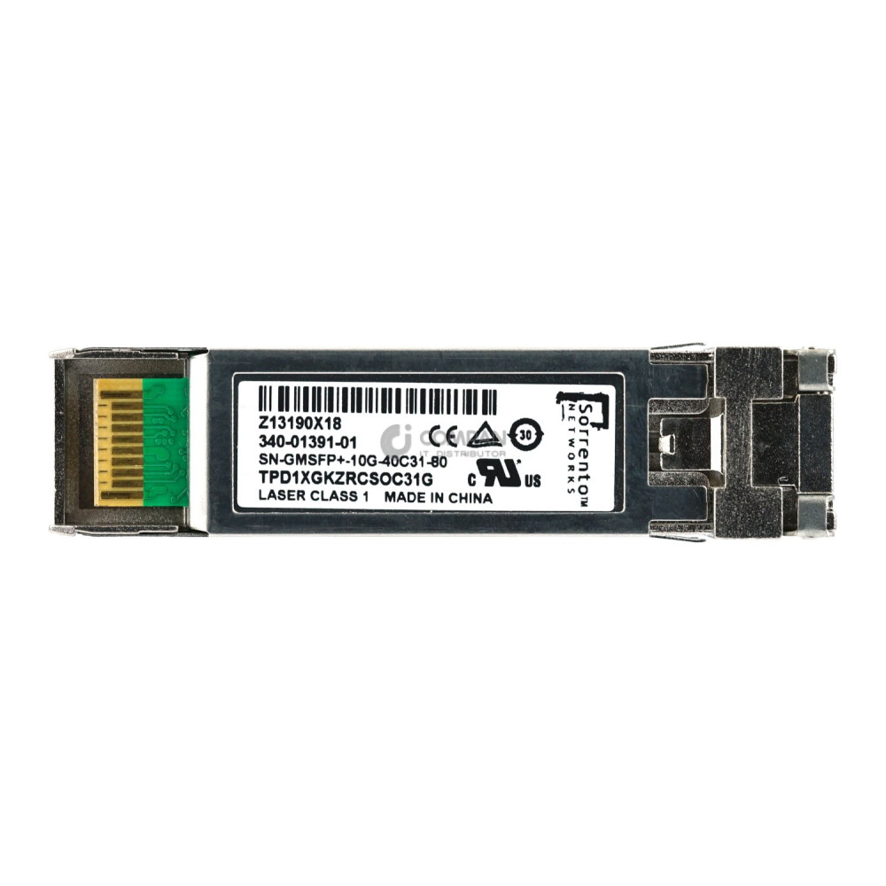340-01391-01 SORRENTO 10GB SFP+ OPTICAL TRANSCEIVER SN-GMSFP+-10G-40C31-80