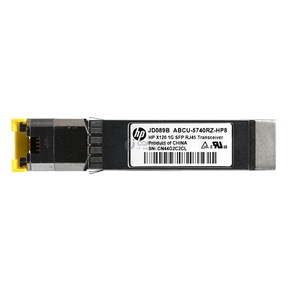 JD089B HP X120 1G SFP T RJ45 OPTICAL TRANSCEIVER