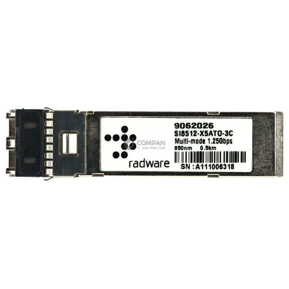 SI8512-X5AT0-3C RADWARE 1GB SFP SW 850NM OPTICAL TRANSCEIVER 9062026