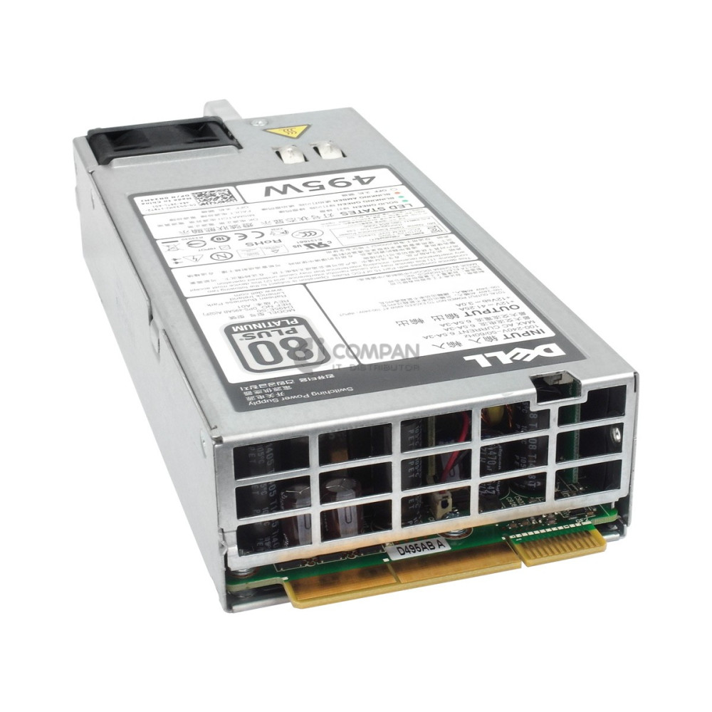 N24MJ DELL 495W POWER SUPPLY 80+ PLATINUM FOR  R520 R620 R720 R720XD T320 T420