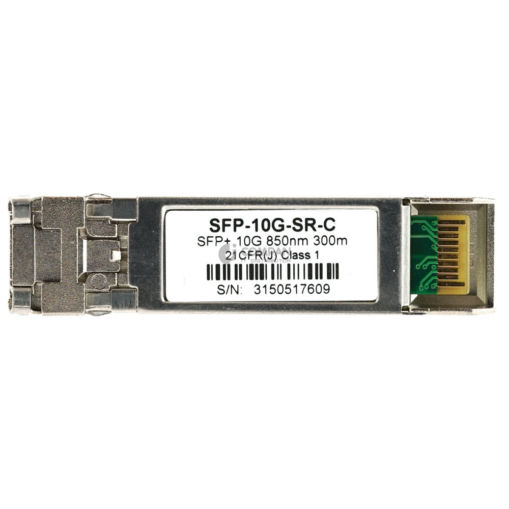 SFP-10G-SR-C OPTICAL TRANSCEIVER SFP+ 10G 850NM 300M MULTIMODE