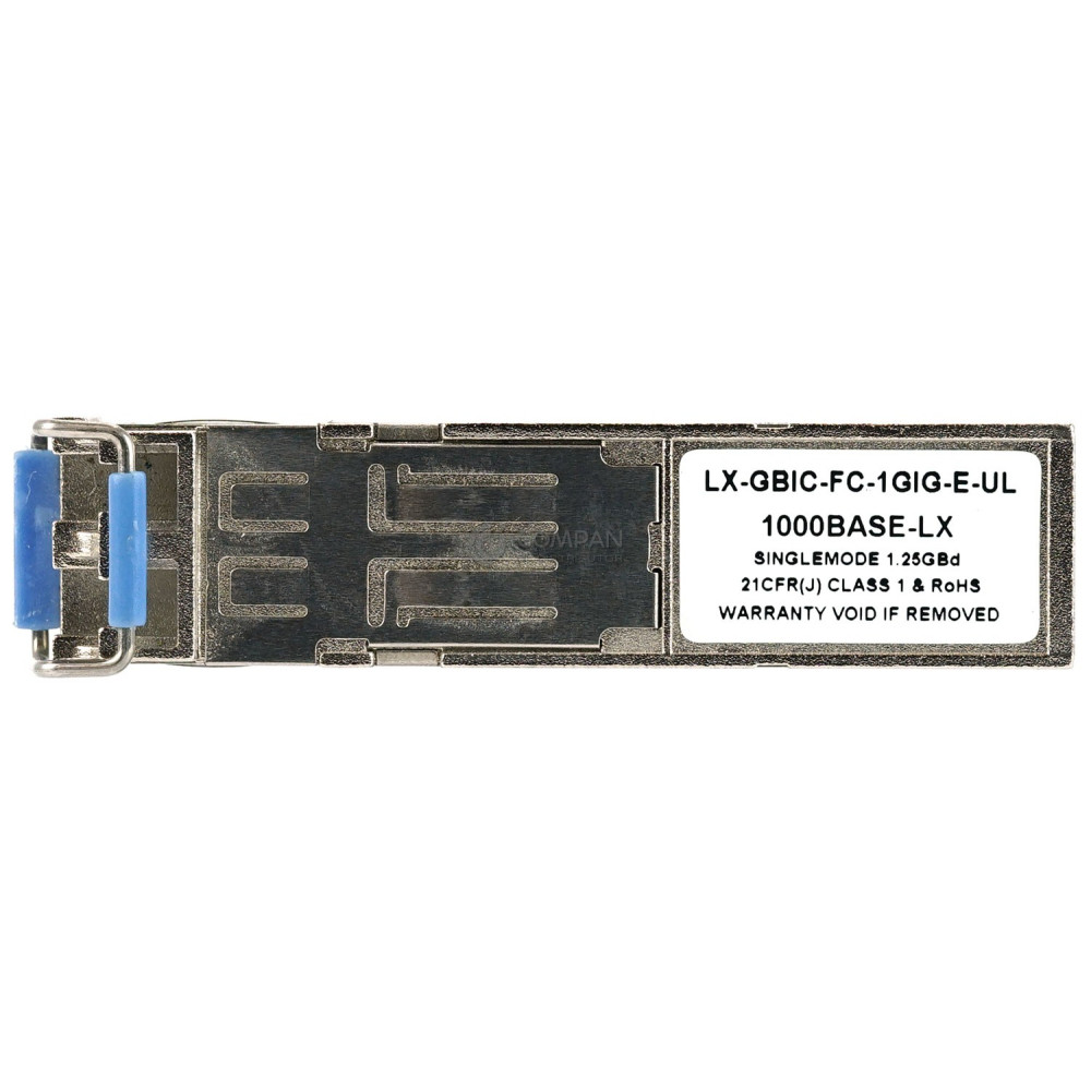 LX-GBIC-FC-1GIG-E-UL  OPTICAL TRANSCEIVER 100BASE-LX MINI SINGLEMODE 1.25GBPS