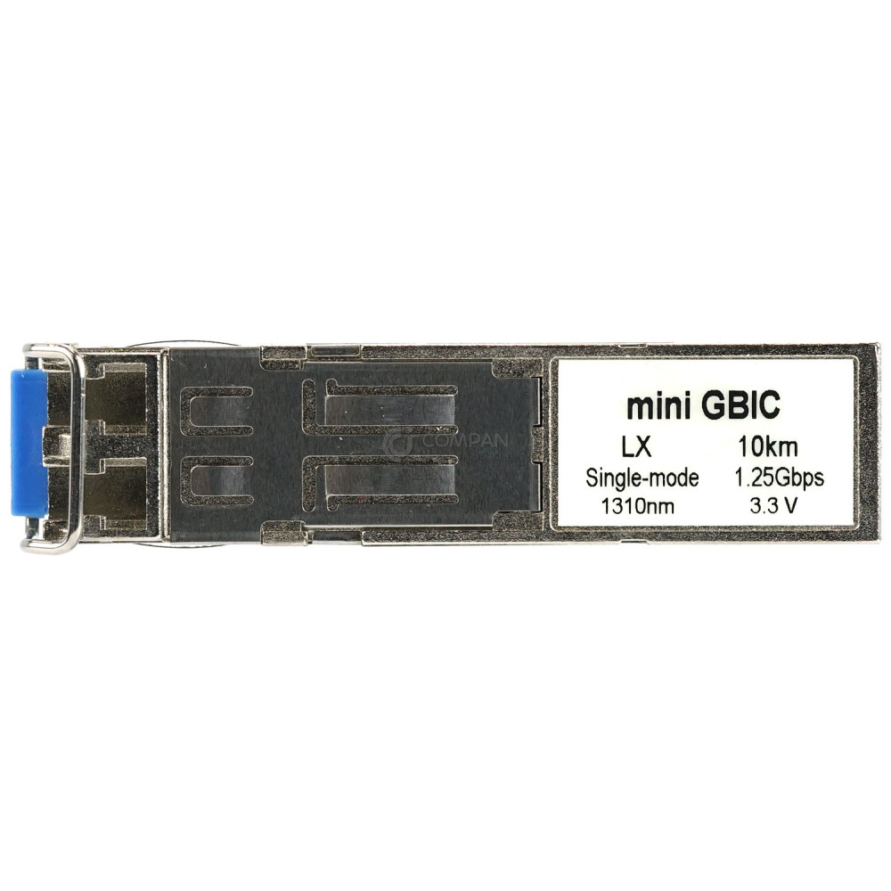 MINI-GBIC-LX MINI GBIC LX 10KM SINGLE-MODE 1.25GBPS 1310NM TRANSCEIVER MODULE -