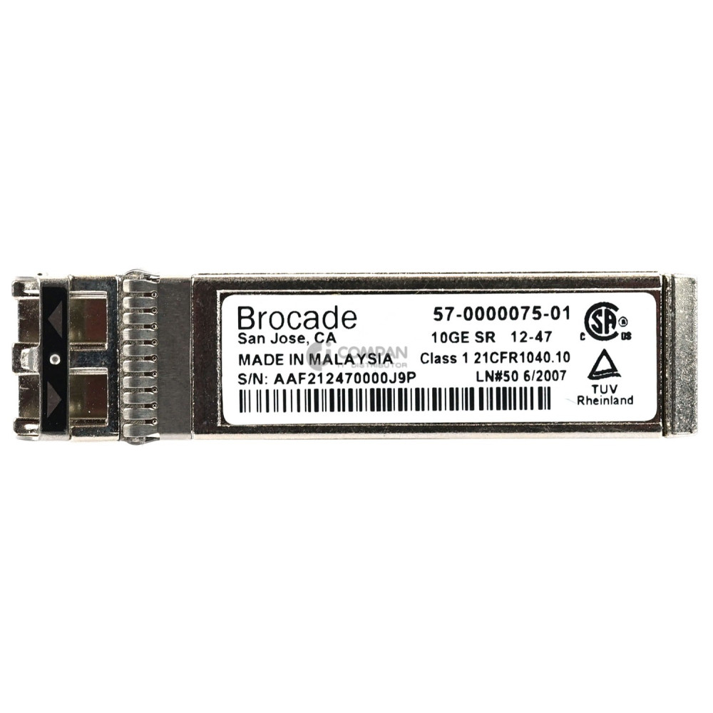 46C9297 IBM BROCADE 10GB SFP+ SR 850NM 300M OPTICAL TRANSCEIVER