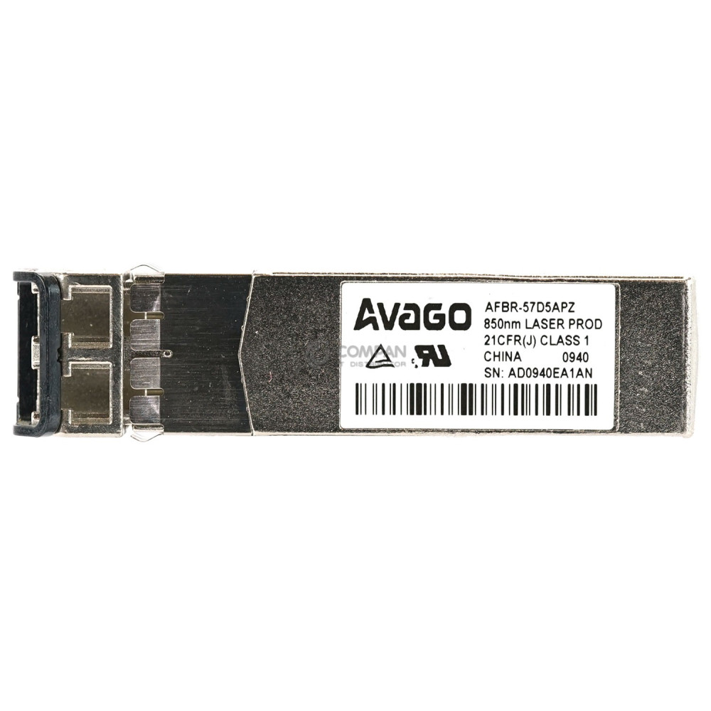 AFBR-57D5APZ AVAGO 8GB SW FC 850NM SHORT WAVE SFP TRANSCEIVER MODULE -