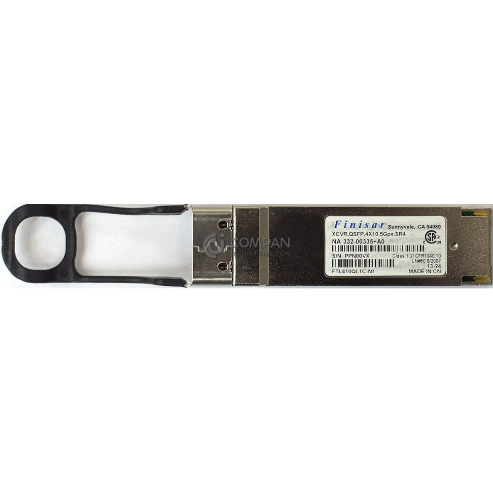 332-00335 NETAPP XCVR QSFP 4X10 5GBPS SR4 FOR FAS6290 332-00335+A0,FTL410QL1C-N1