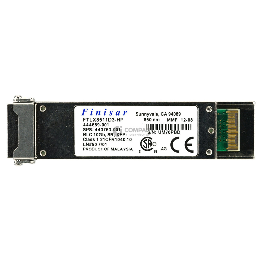 443763-001 HP BLADE 10GB SR XFP 850MM TRANSCEIVER MODULE