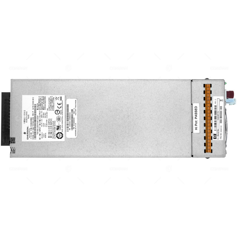 592267-001 HPE 595W POWER SUPPLY FOR HPE P2000 G3 MSA2000