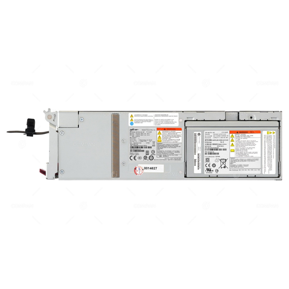 727386-001 HPE 764W POWER SUPPLY WITHOUT BATTERY FOR 3PAR STORESERV