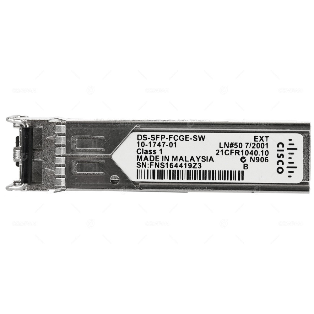 DS-SFP-FCGE-SW CISCO 4-GBPS FIBRE CHANNEL SFP TRANSCEIVER MODULE