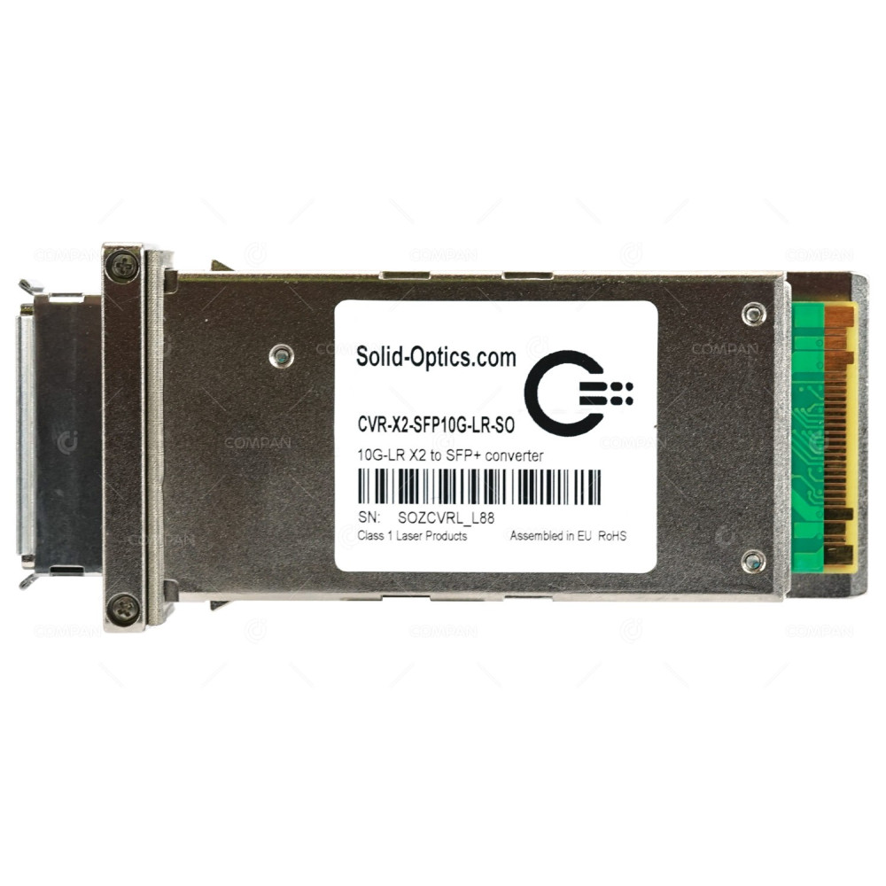 CVR-X2-SFP10G-LR-SO SOLID OPTICS 10G-LR V2 TO SFP+ 1310NM 10M CONVERTER 10G-LR