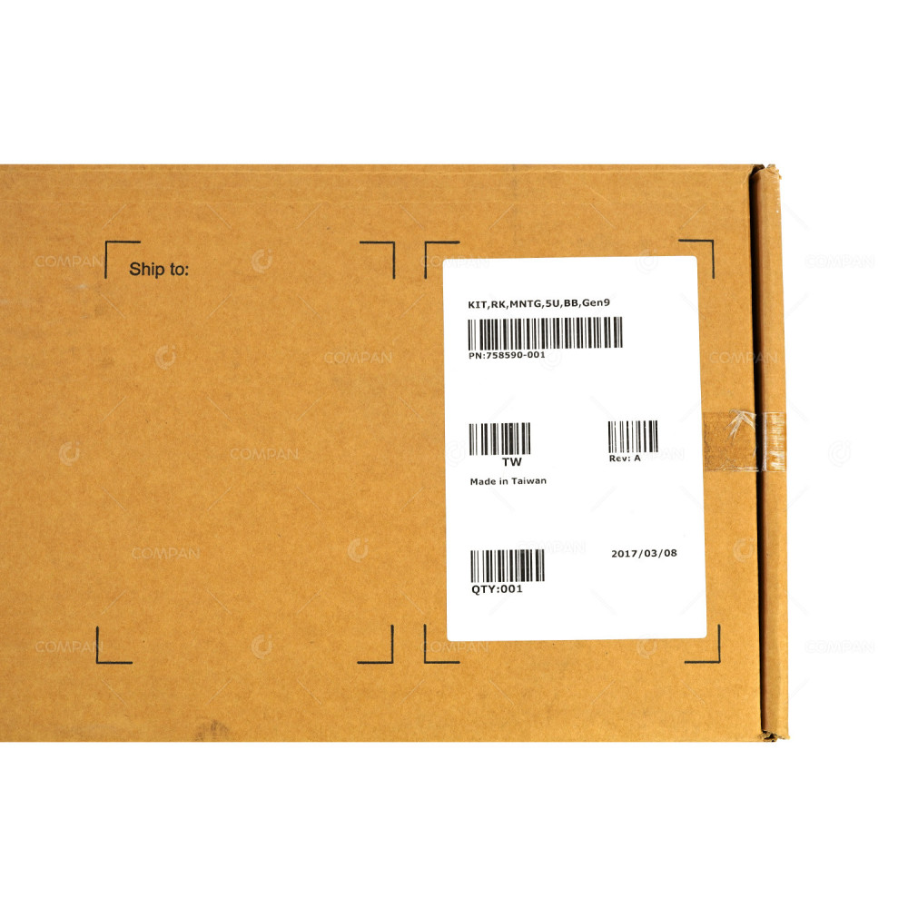 758590-001 HPE RAIL KIT FOR HP PROLIANT ML350 G9