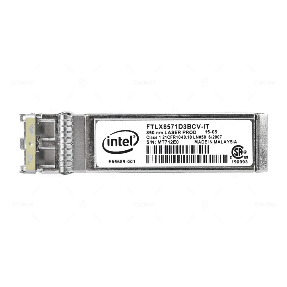R8H2F DELL INTEL 10GBASE-SR 10GBE SFP+ 850NM TRANSCEIVER MODULE