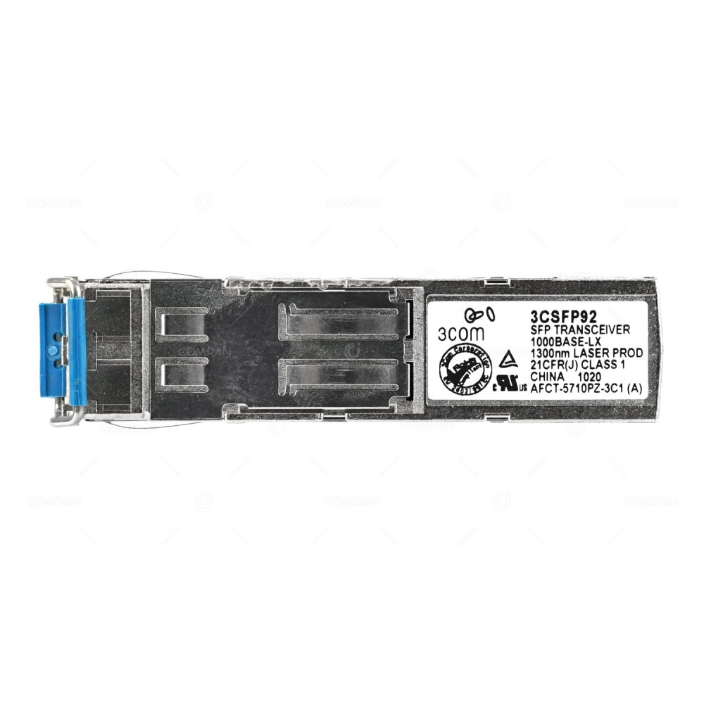 3CSFP92 3COM 1000BASE-LX SFP 1310NM 10KM OPTICAL TRANSCEIVER MODULE -