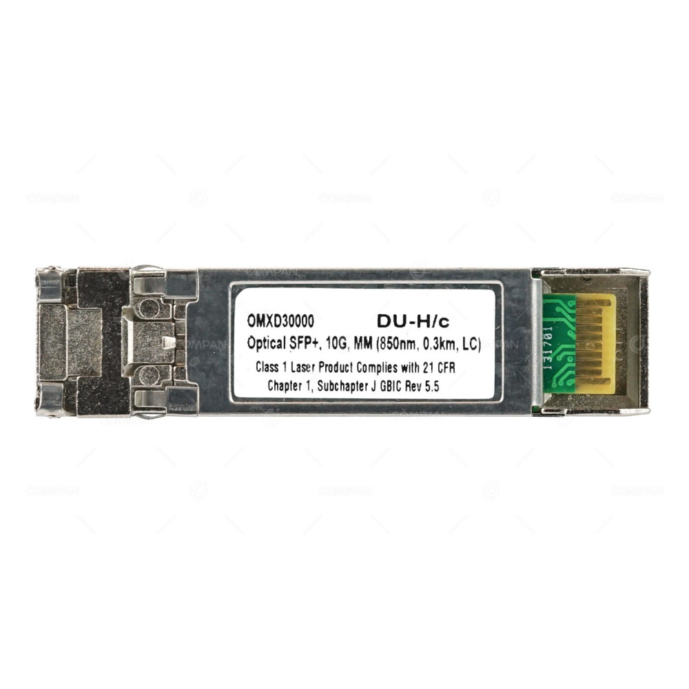 OMXD30000 DU-H/C 10GBASE SFP+ 850NM 300M LC MM OPTICAL TRANSCEIVER MODULE