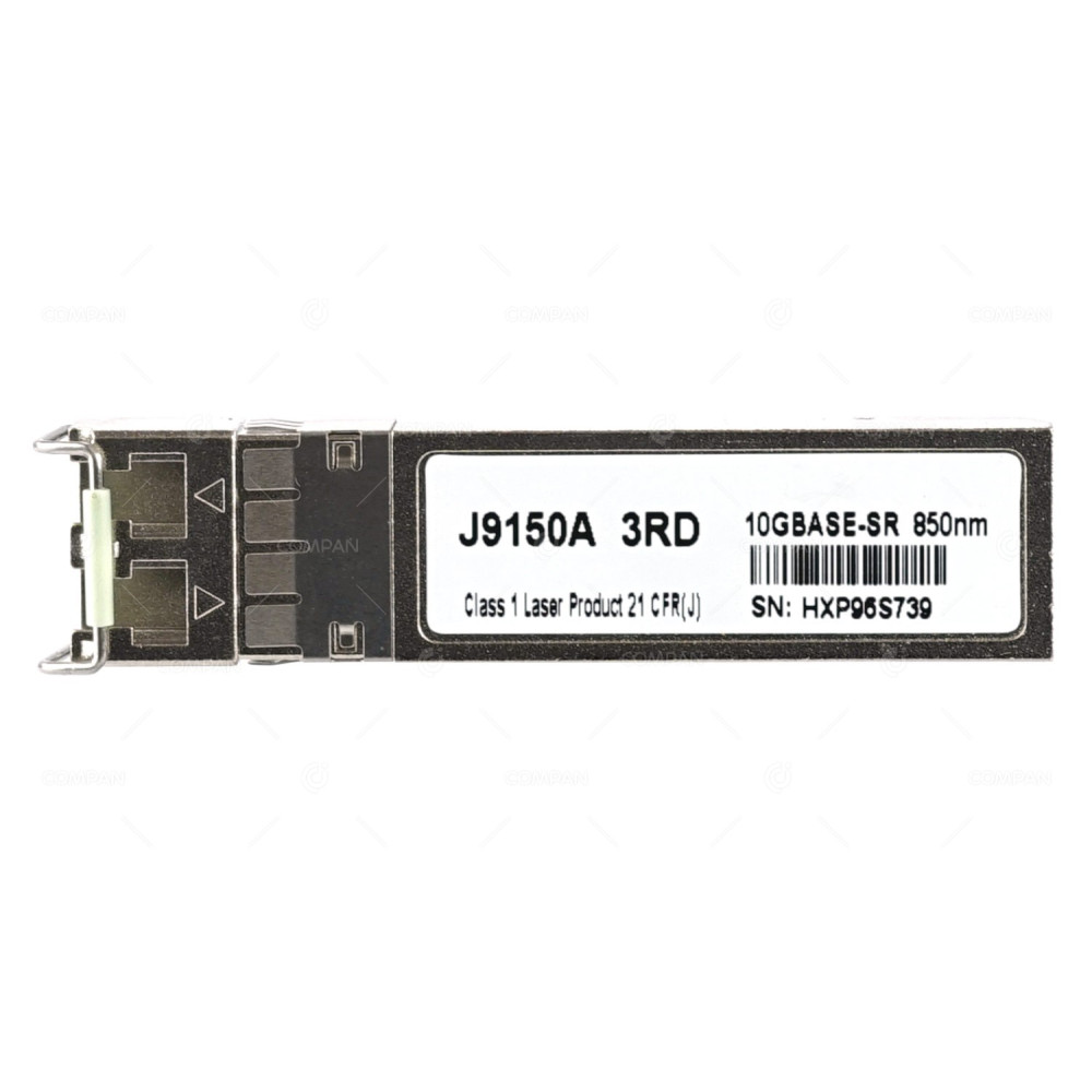 J9150A 3RD 10GBASE -SR SFP+ 850NM OPTICAL TRANSCEIVER MODULE
