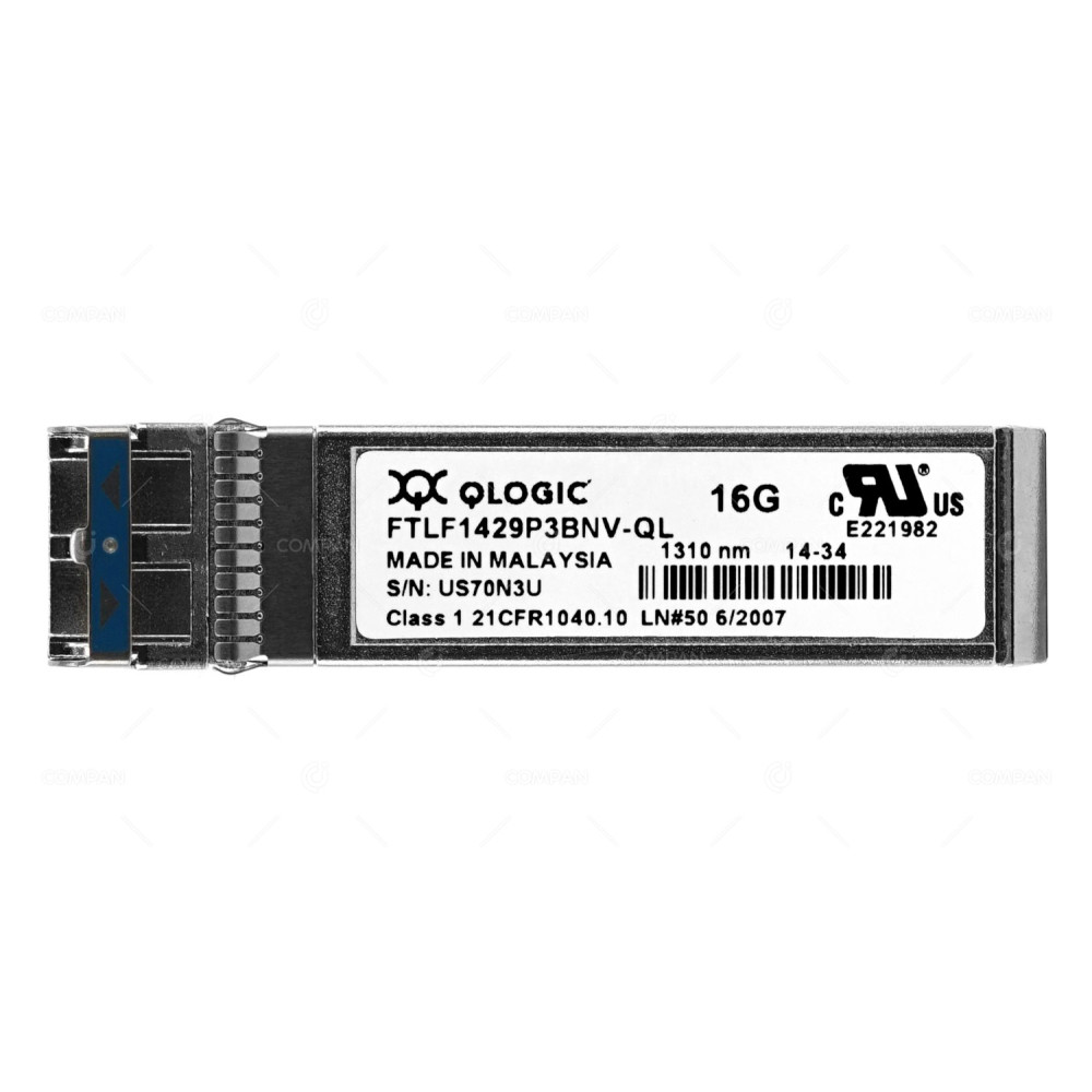 332-00343 NETAPP 16GB FC LR R7 SFP+ 1310NM OPTICAL TRANSCEIVER MODULE 332-00343+A0, FTLF1429P3BNV-QL