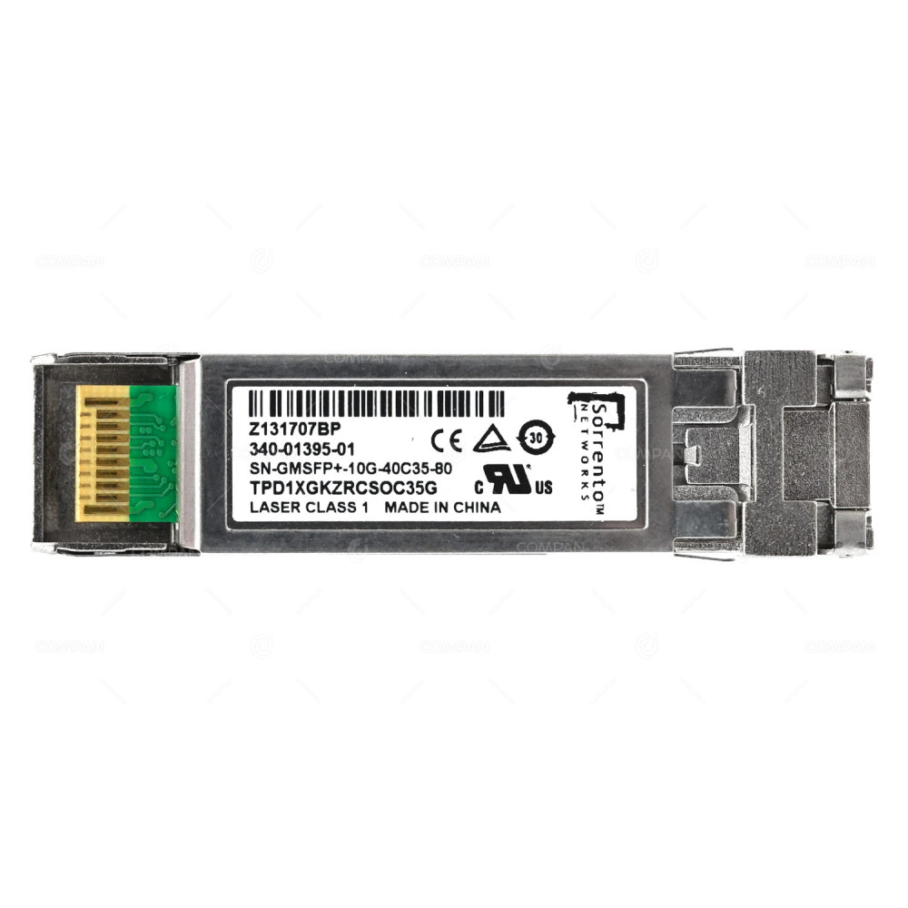 340-01395-01 SORRENTO OPTICAL TRANSCEIVER 10GB SFP+