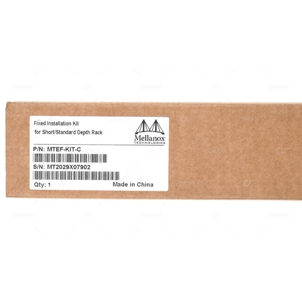 MTEF-KIT-C  MELLANOX STATIC RACK INSTALLATION KIT FOR 200G 1U SYSTEMS TO BE MOUNTED INTO 430-800MM DEPTH RACKS