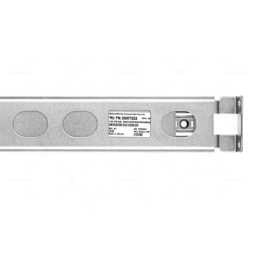 00WT033  MELLANOX 1U ENTERPRISE RACK MOUNT KIT FOR MSX60XX MSX10XX