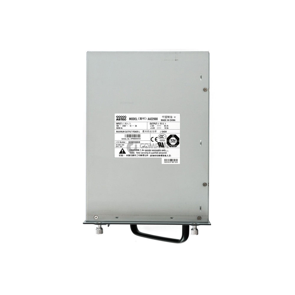 341-0037-02 CISCO 1040W AC POWER SUPPLY FOR CISCO CATALYST 4500 SERIES
