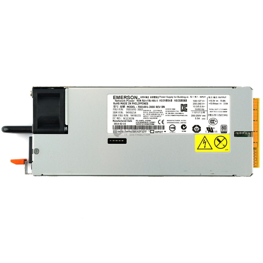 94Y8155 IBM 900W AC POWER SUPPLY FOR IBM LENOVO FLASHSYSTEM 840 900