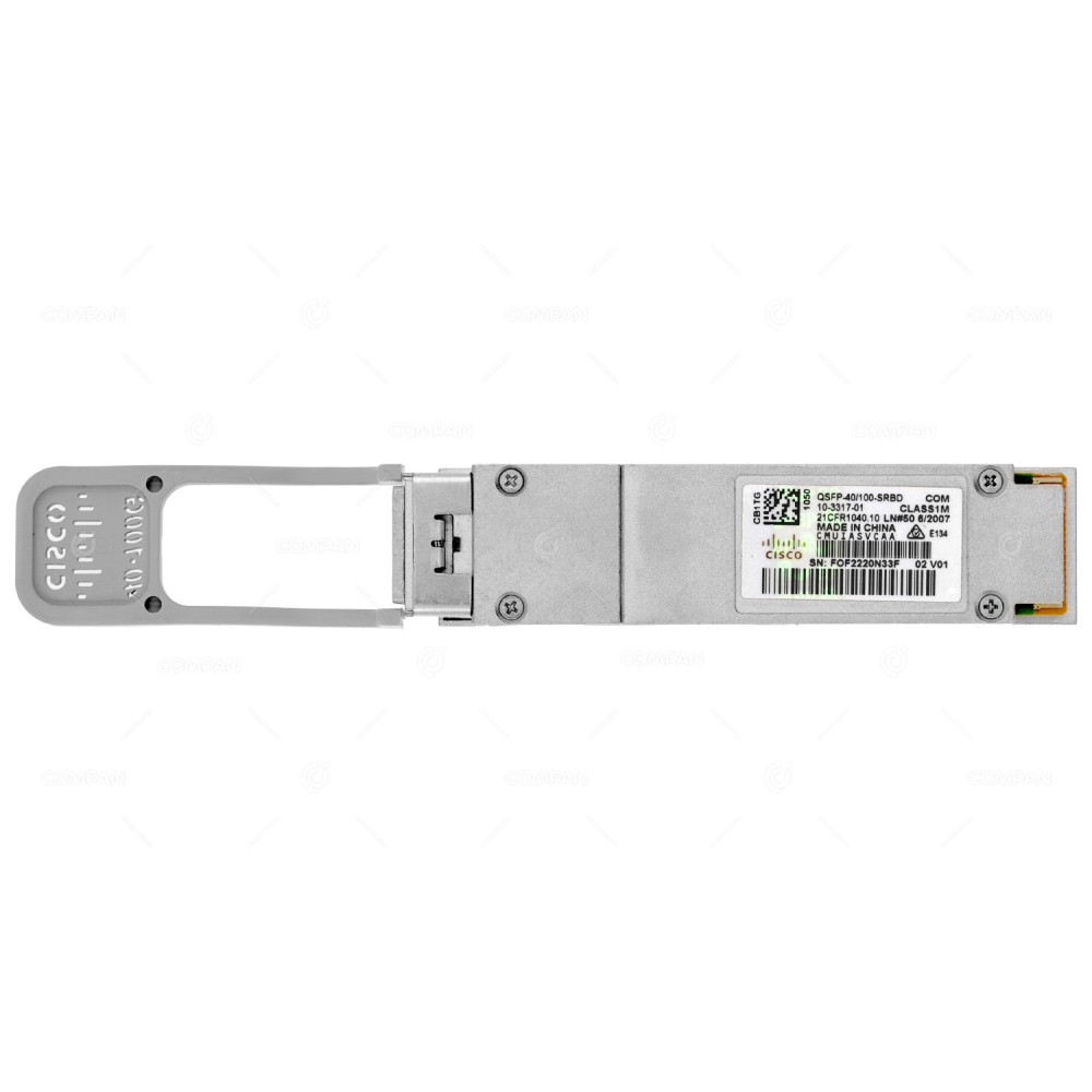 QSFP-40-100-SRBD CISCO 100GB AND 40GBASE SR-BIDI QSFP TRANSCEIVER