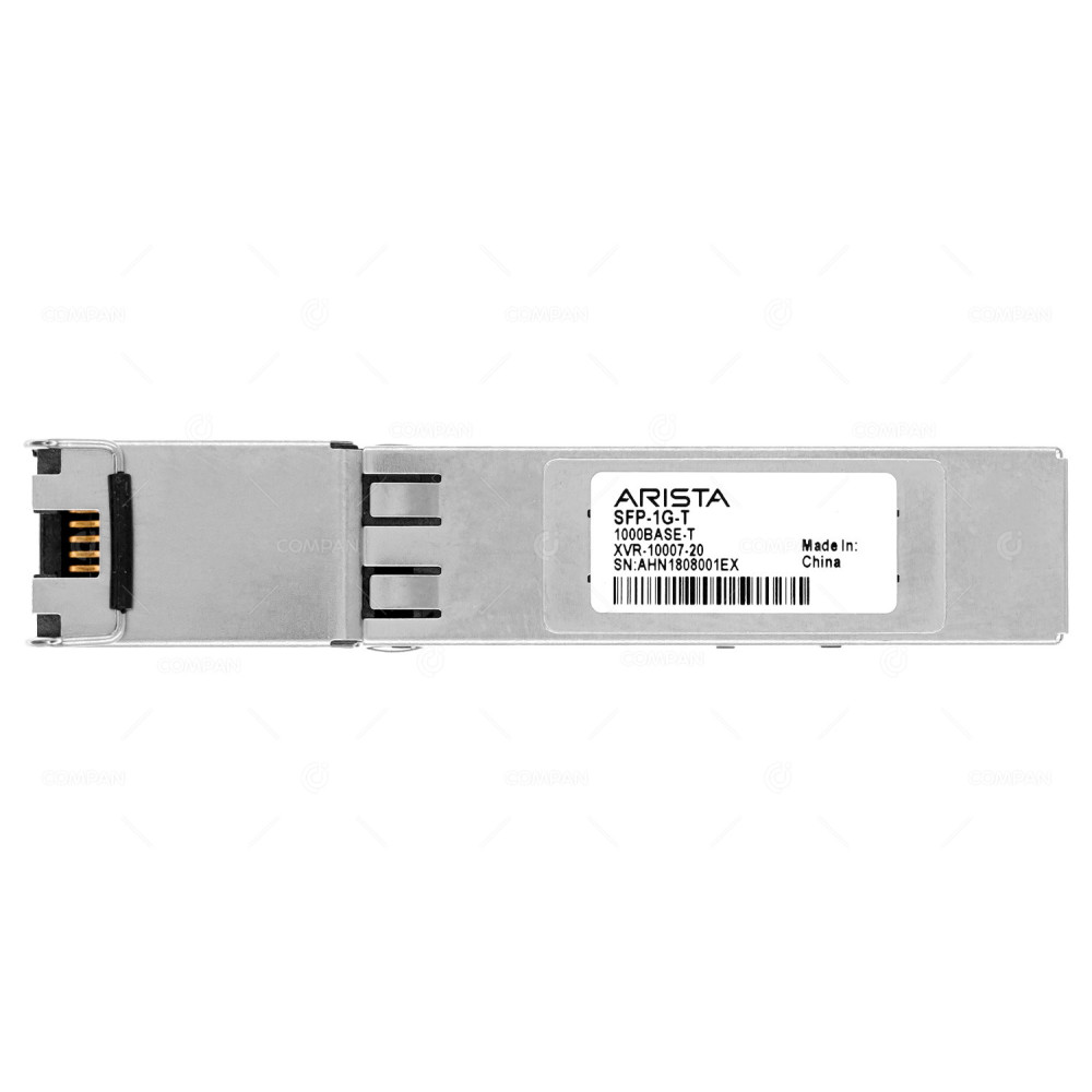 100-585-072 EMC ARISTA 1GB SFP TO 1GB BASE-T CONVERTER SFP-1G-T, XVR-10007-20