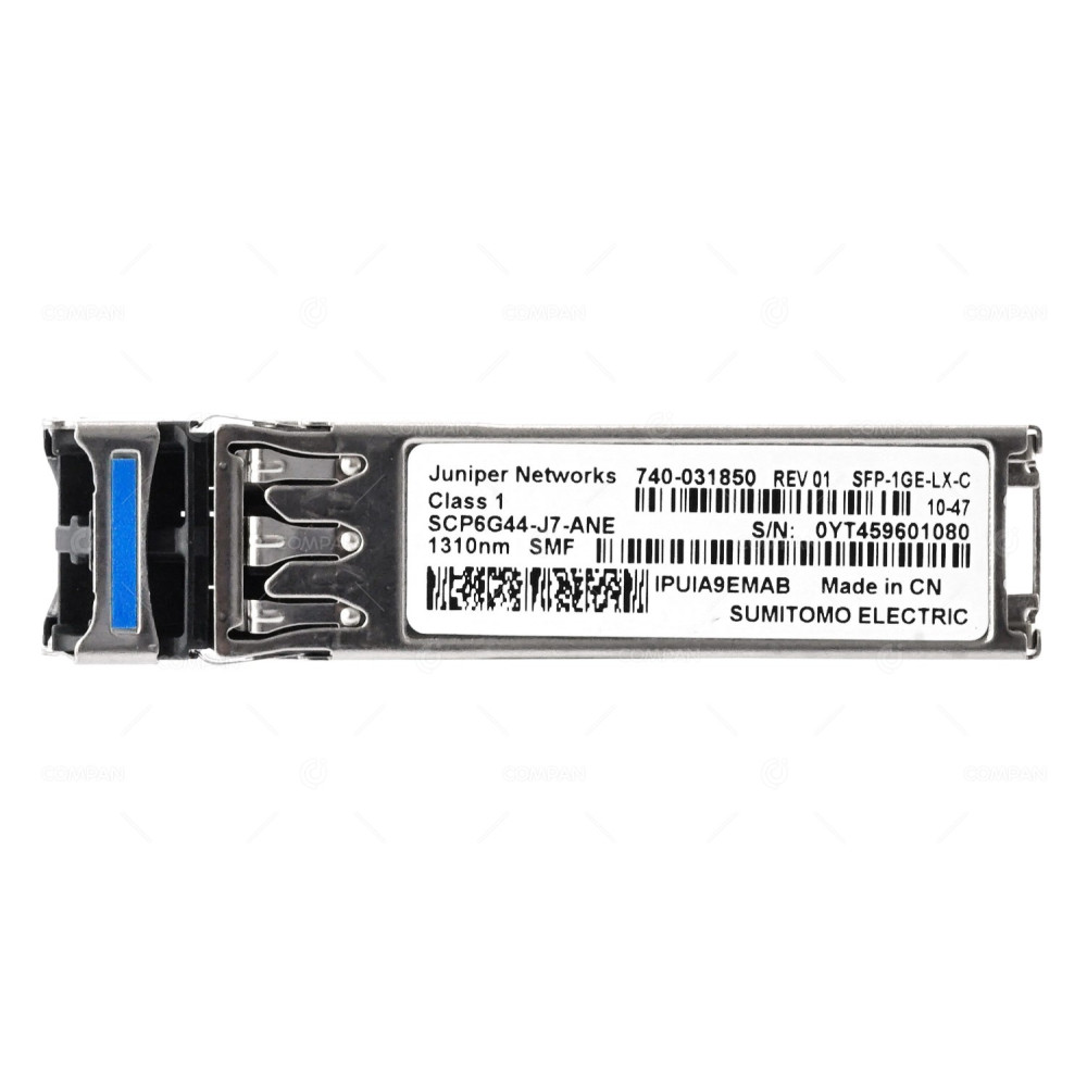 740-031850 JUNIPER OPTICAL TRANSCEIVER 1GB SFP SX 1310NM 10KM