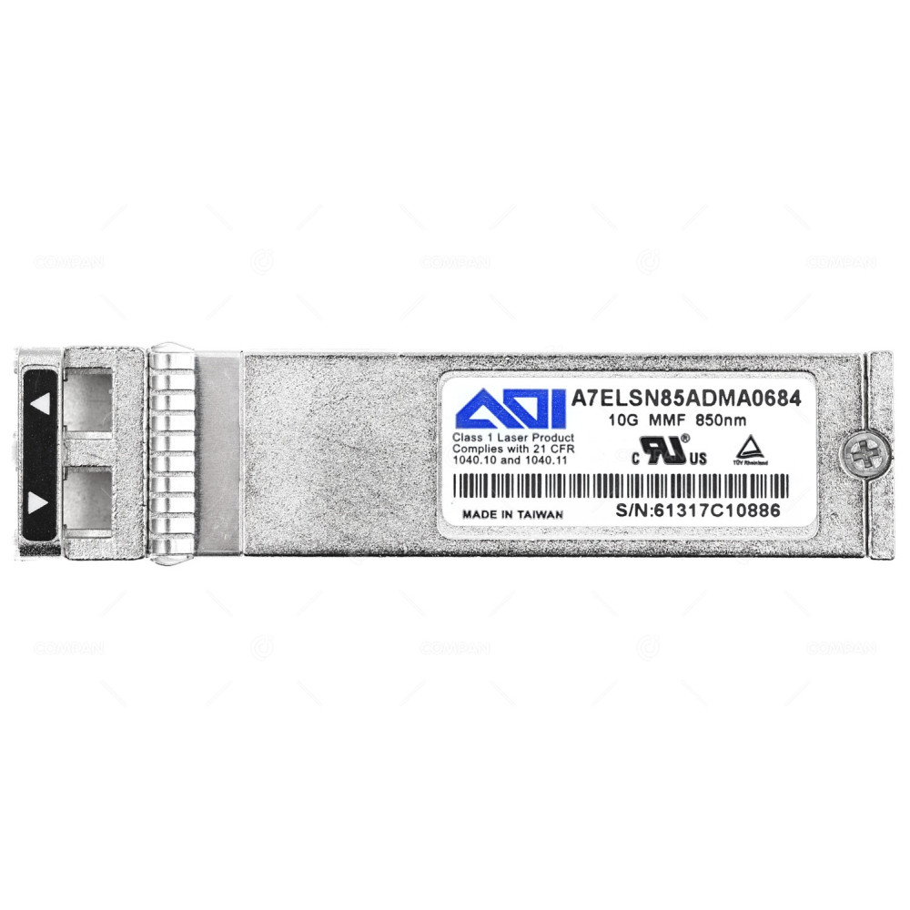 A7ELSN85ADMA0684 AOI 10GB SFP+ MMF 850NM OPTICAL TRANSCEIVER -