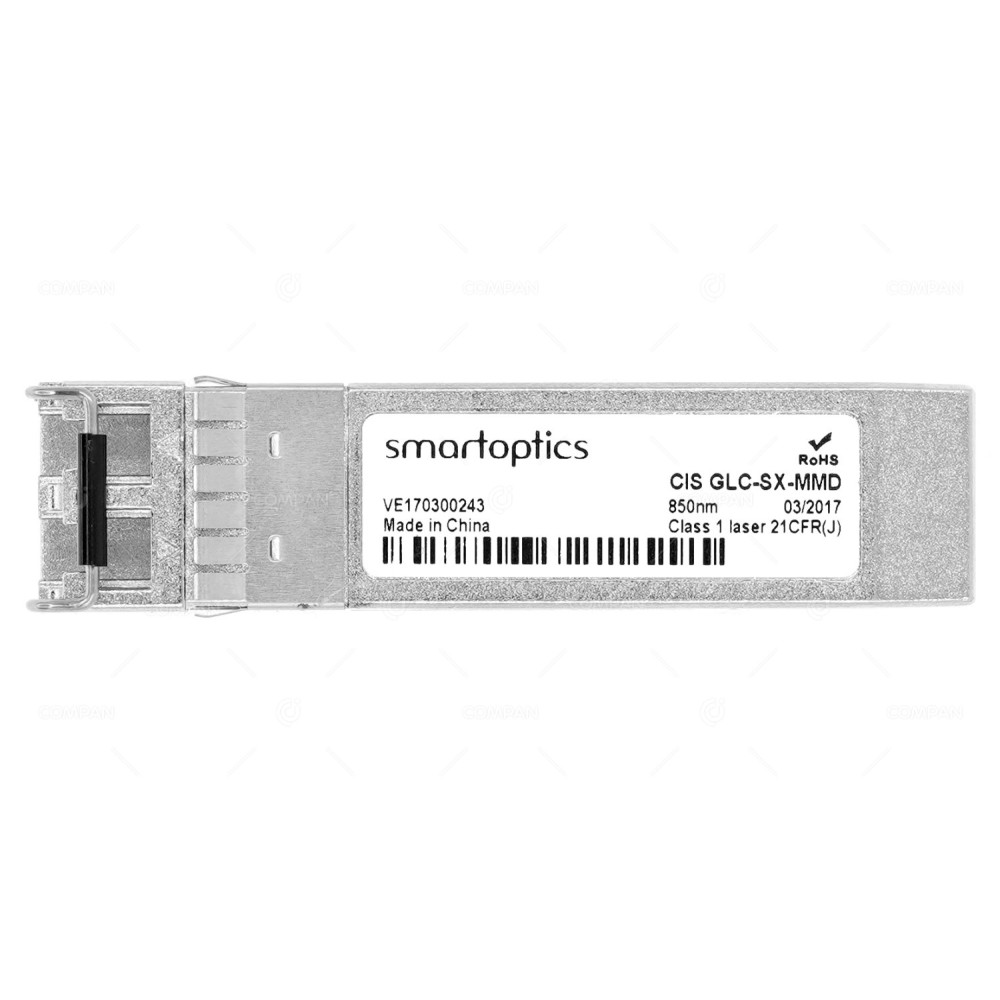 CIS GLC-SX-MMD SMARTOPTICS OPTICAL TRANSCEIVER 1000BASE SX FIBRE SFP -