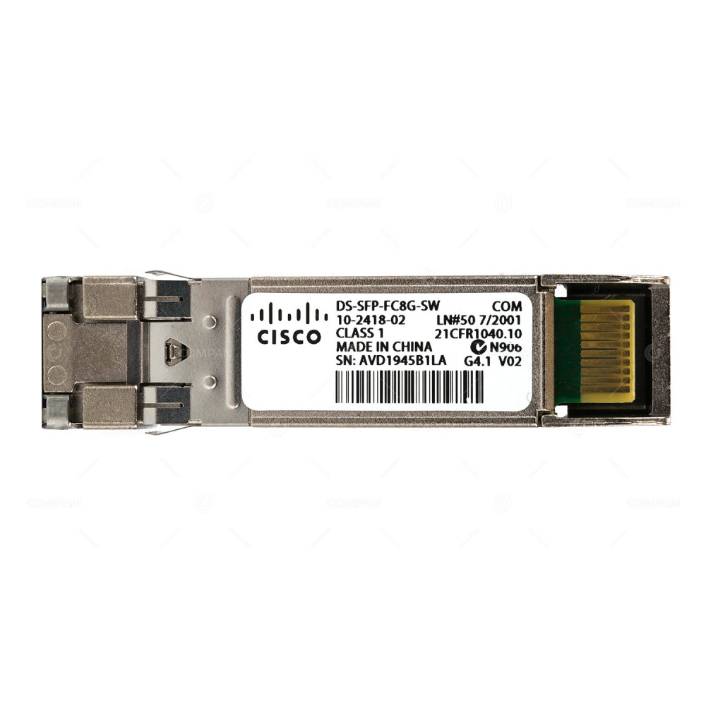 DS-SFP-FC8G-SW-NEW CISCO OPTICAL TRANSCEIVER 8GB SFP+ FC SWITCHING 850NM 300M