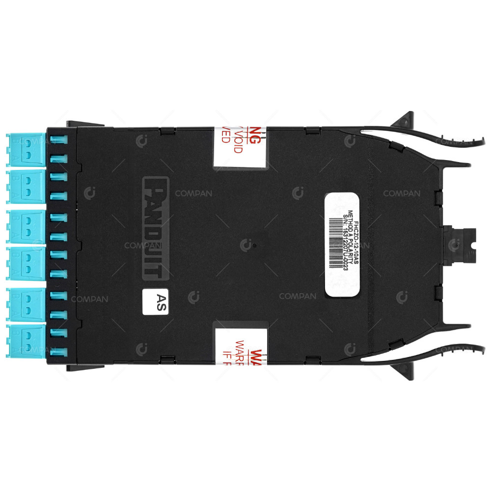 FHCZO-12-10AS PANDUIT HD FLEX OM4 12 FIBER METHOD A MPO-LC CASSETTE -