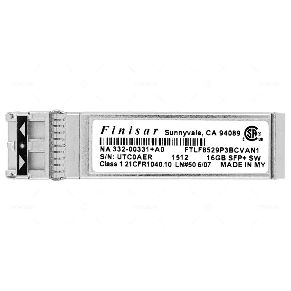 FTLF8529P3BCVAN1 FINISAR OPTICAL TRANSCEIVER MODULE 16G SFP+ SW 850NM LC MM 100M