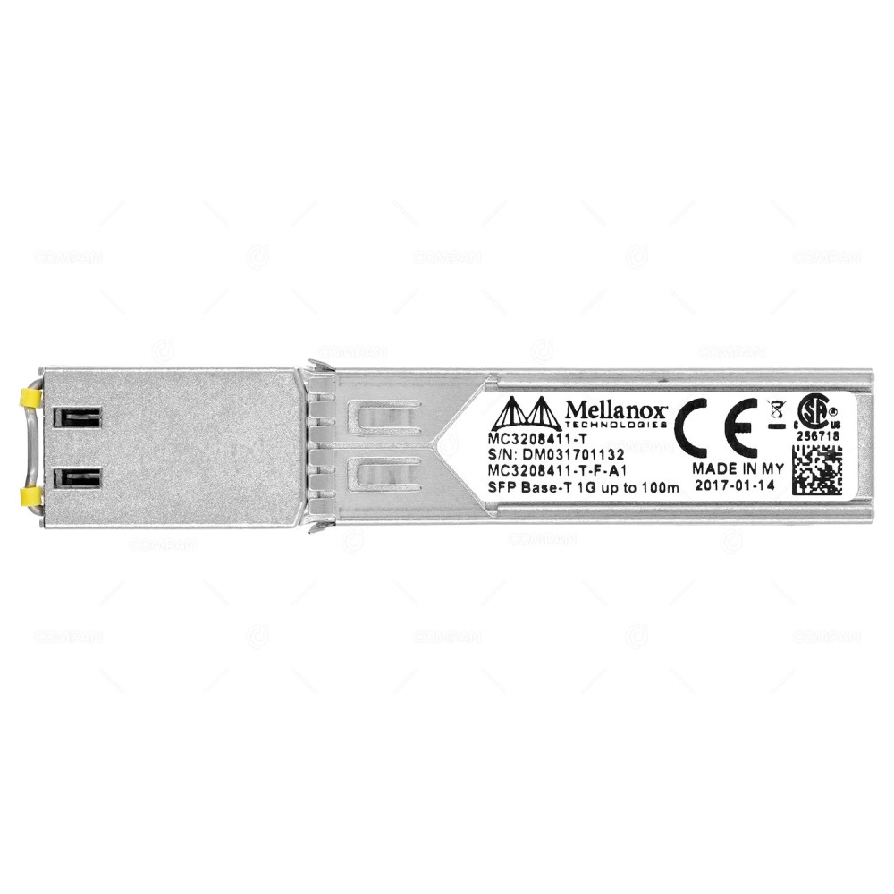 MC3208411-T MELLANOX 1GB SFP TO BASE-T TRANSCEIEVER -
