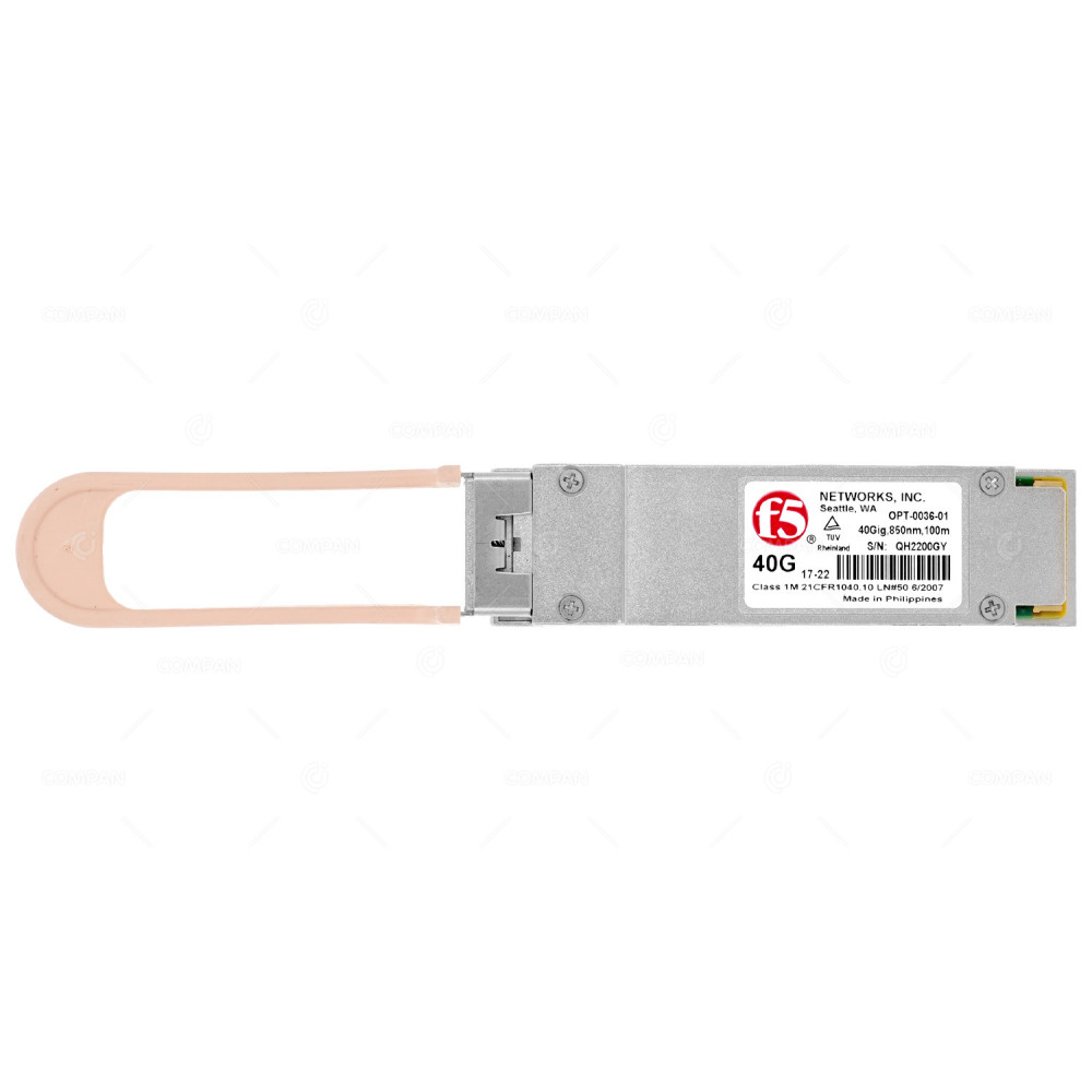 OPT-0036-01 F5 NETWORKS  QSFP+ 40GBASE-SR4 100M OPTICAL TRANSCEIVER MODULE -