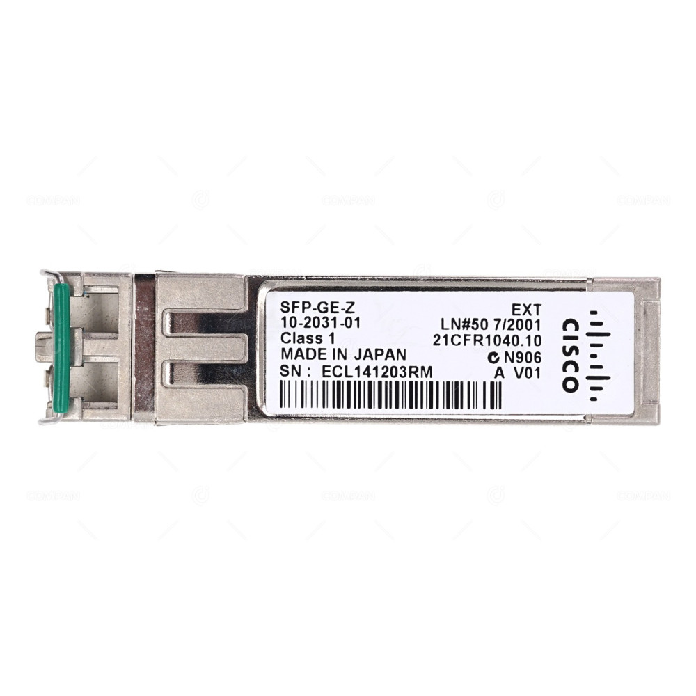 SFP-GE-Z CISCO OPTICAL TRANSCEIVER 1000BASE-ZX 10-2031-01