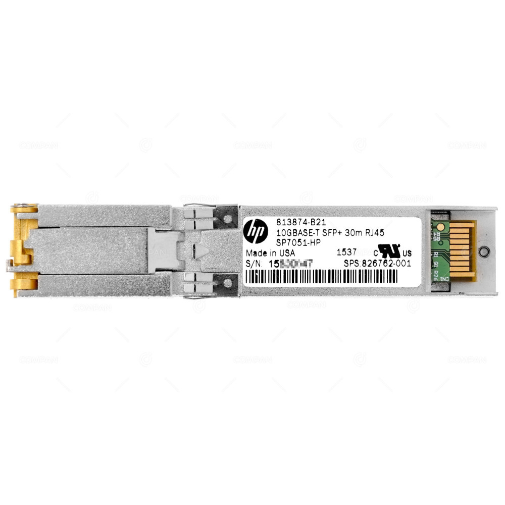 826762-001 HP 10GBASE-T SFP+ 30M RJ45 TRANSRECEIVER